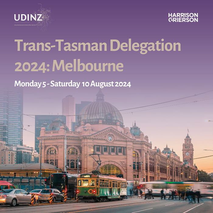 Information Evening re: UDINZ Trans-Tasman Delegation 2024 logo